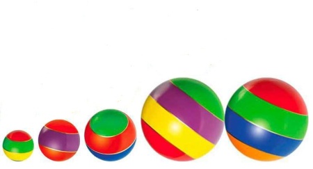 Купить Мячи резиновые (комплект из 5 мячей различного диаметра) в Челябинске 