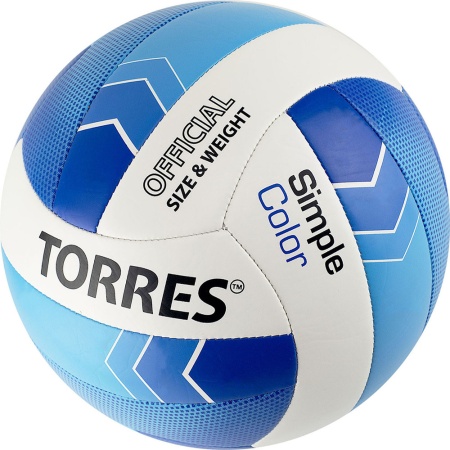 Купить Мяч волейбольный Torres Simple Color любительский р.5 в Челябинске 